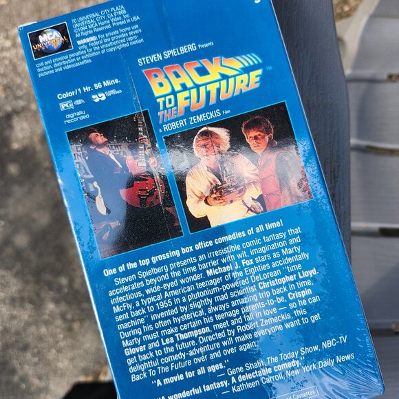Sealed! Back to the Future VHS (1985/1994) McDonalds Promo Mint - Picture 5 of 5